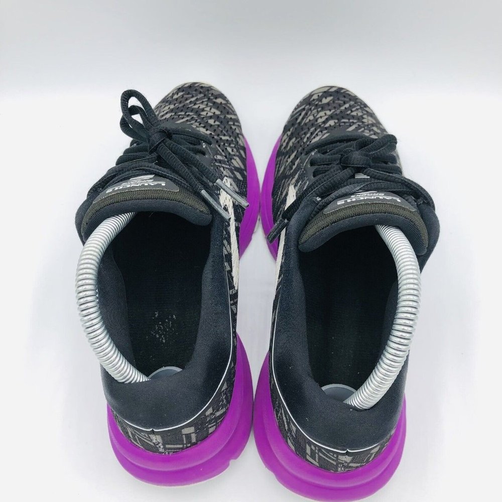 Brooks Women's Black and Purple Running Sneakers - Picture 8 of 11